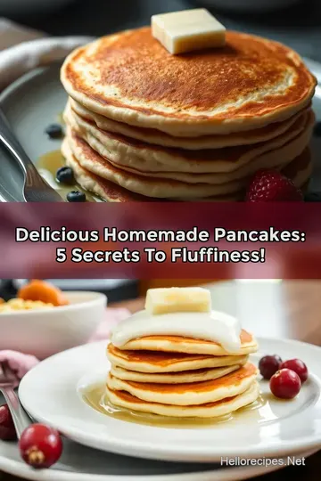 Delicious Homemade Pancakes: 5 Secrets to Fluffiness!
