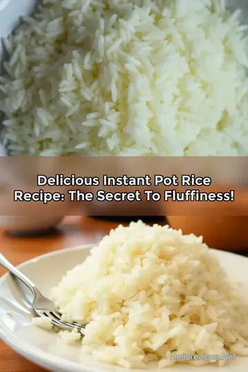 Delicious Instant Pot Rice Recipe: The Secret to Fluffiness!