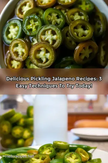 Delicious Pickling Jalapeno Recipes: 3 Easy Techniques to Try Today!