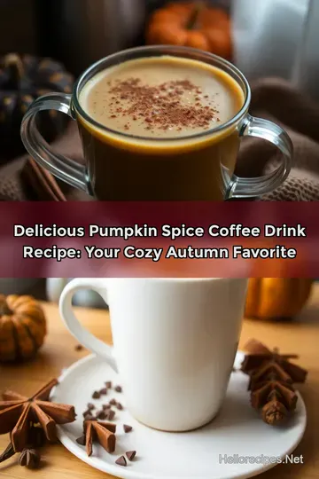 Delicious Pumpkin Spice Coffee Drink Recipe: Your Cozy Autumn Favorite