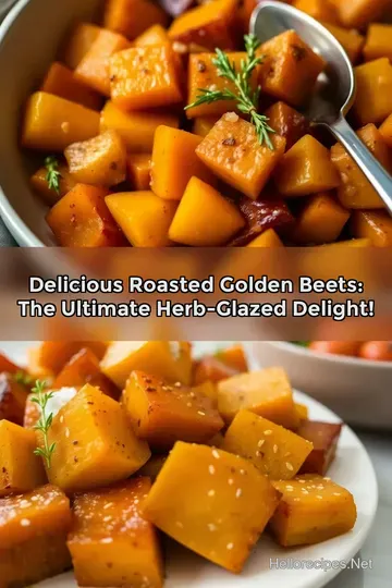 Delicious Roasted Golden Beets: The Ultimate Herb-Glazed Delight!