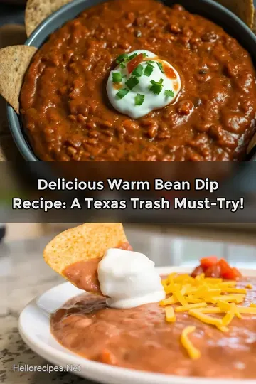 Delicious Warm Bean Dip Recipe: A Texas Trash Must-Try!