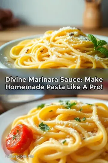 Divine Marinara Sauce: Make Homemade Pasta Like a Pro!