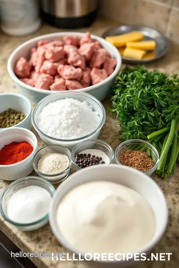 Breakfast Sausage with Fresh Thyme ingredients