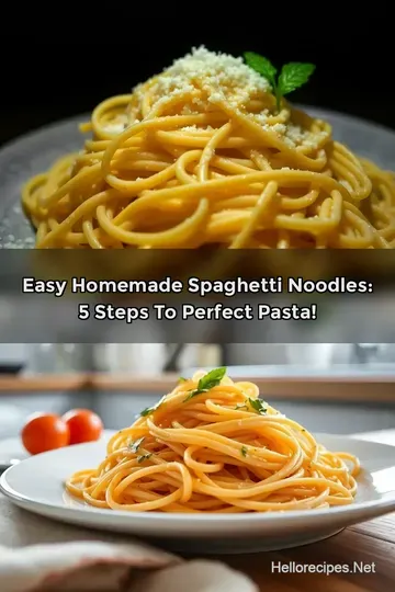 Easy Homemade Spaghetti Noodles: 5 Steps to Perfect Pasta!