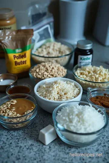 Easy No-Cook Oatmeal Cookies: Chewy Delicious Treats! ingredients