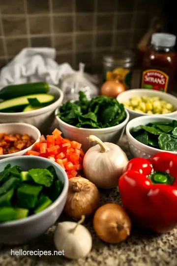 Easy Peasy Veggie Lasagna: A Deliciously Simple Twist on a Classic ingredients