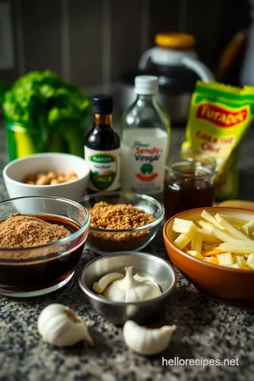 Easy Soy-Ginger Stir-Fry Sauce ingredients