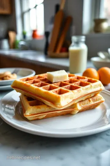 Fluffy Classic Buttermilk Waffles: The Perfect Weekend Treat steps