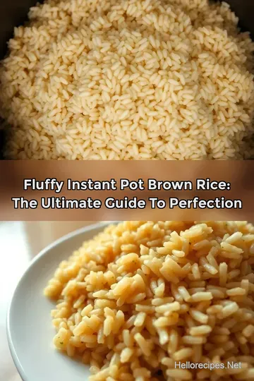 Fluffy Instant Pot Brown Rice: The Ultimate Guide to Perfection