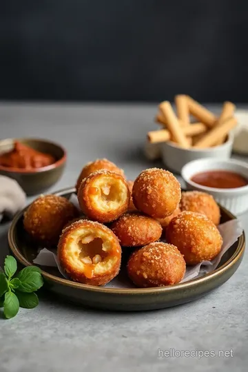 Fried Churros Poppers - Bite-Sized Treats steps