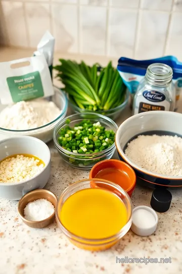 Homemade Scallion Pancakes Inspired by Trader Joe' s ingredients