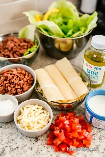 Delicious Beef Flautas ingredients