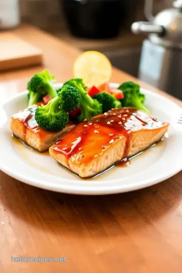 Ginger Soy Glazed Salmon with Veggie Stir-Fry steps