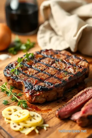 Juicy Grilled Ribeye Steak Recipe ingredients