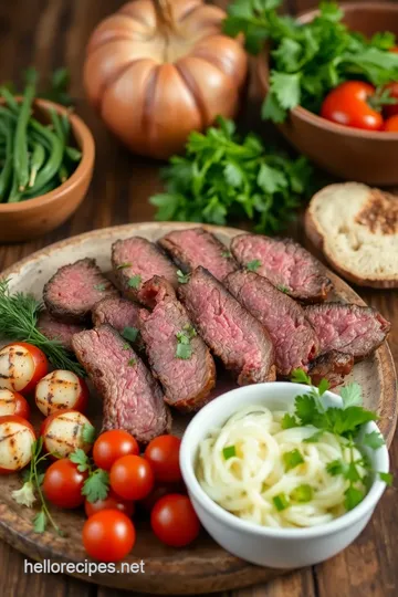 Grilled Thai Beef Salad with Fresh Herbs ingredients