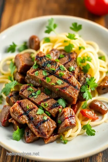 Grilled Thai Beef Salad with Fresh Herbs steps