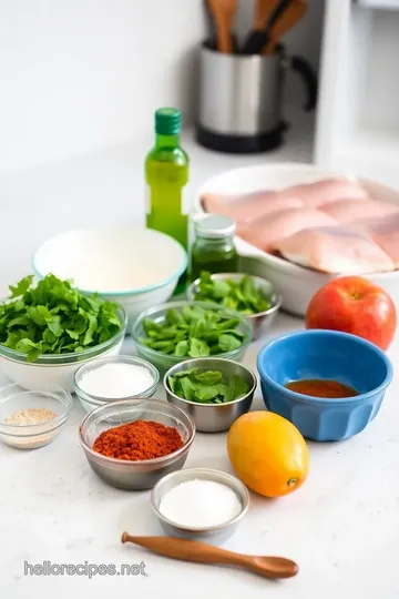 Grilled Cobia with Tropical Mango Salsa ingredients