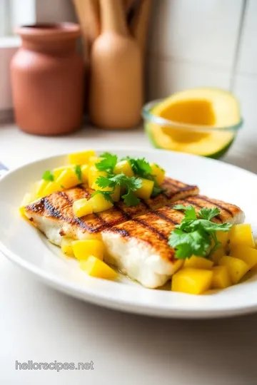 Grilled Cobia with Tropical Mango Salsa steps