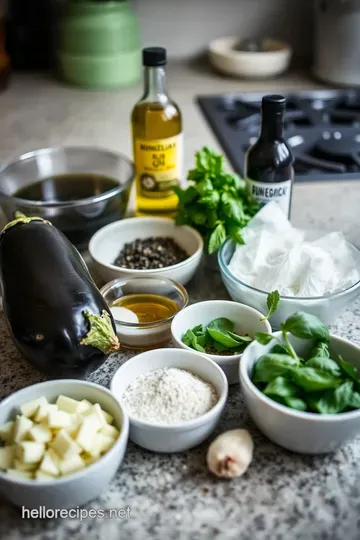 Grilled Eggplant: A Flavorful Plant-Based Delight ingredients