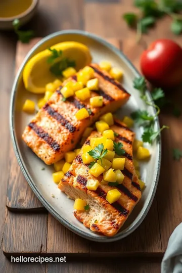 Grilled Salmon with Tropical Mango Salsa steps