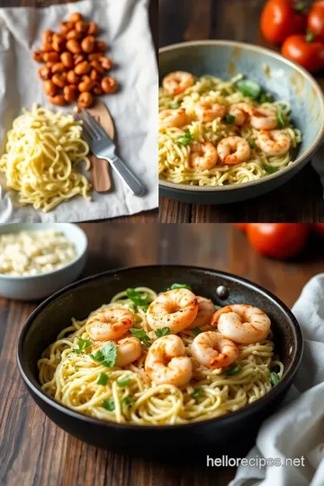 Grilled Shrimp Orzo Pasta Salad Delight steps