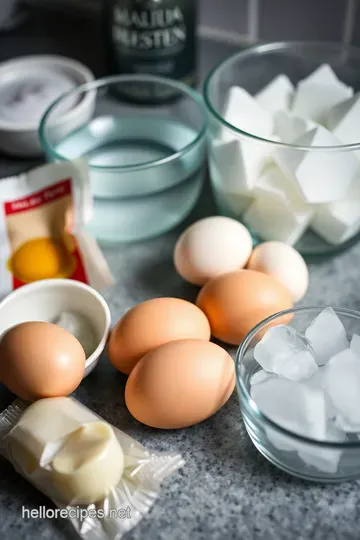 Hard Boiled Eggs: The Perfect Snack or Salad Addition ingredients