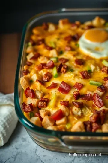 Hearty Breakfast Casserole: A Wholesome Start to Your Day presentation