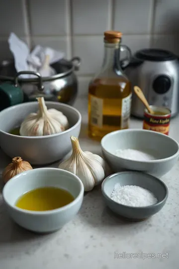 Heavenly Roasted Garlic: A Flavorful Transformation ingredients