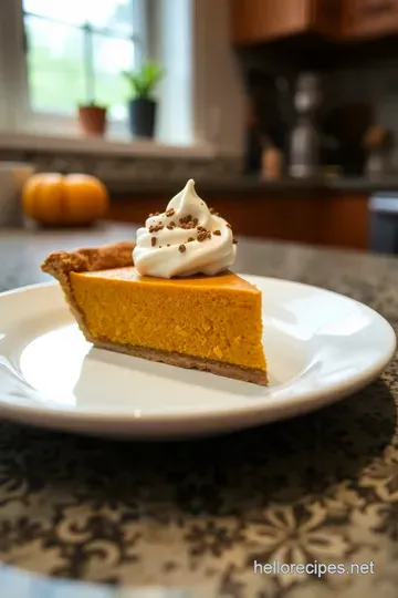 Heavenly Vegan Pumpkin Pie with Spiced Coconut Whip steps