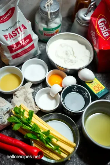 Homemade Pasta: A Slice of Italy at Home ingredients