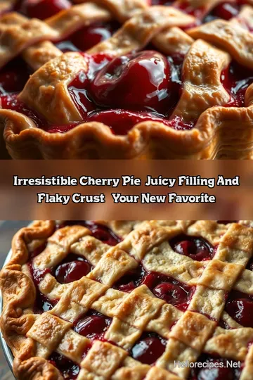 Irresistible Cherry Pie: Juicy Filling and Flaky Crust - Your New Favorite