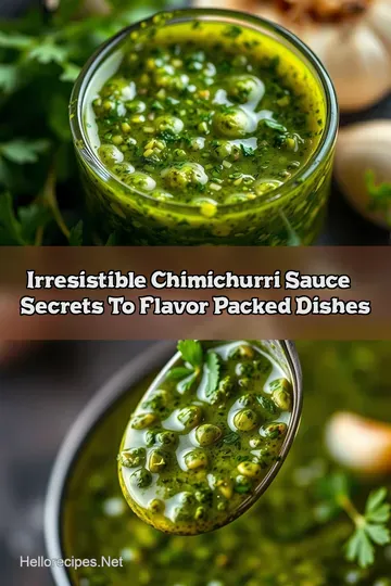 Irresistible Chimichurri Sauce: 3 Secrets to Flavor-Packed Dishes