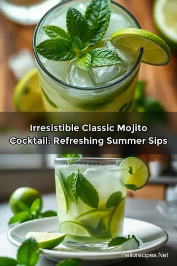 Irresistible Classic Mojito Cocktail: Refreshing Summer Sips