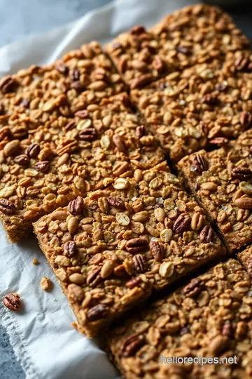 Irresistibly Chewy Homemade Granola Bars presentation