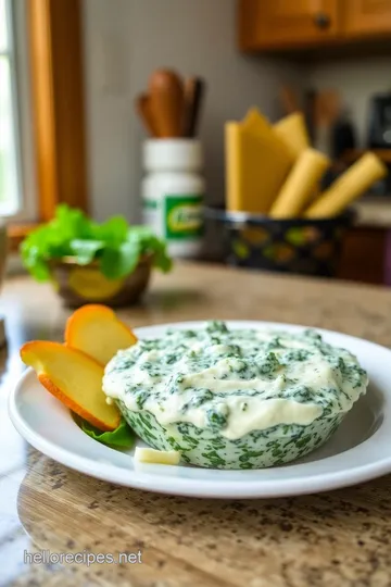 Knorr s Creamy Spinach Dip with a Twist steps