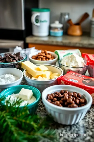 Little Debbie Christmas Tree Cheesecake ingredients