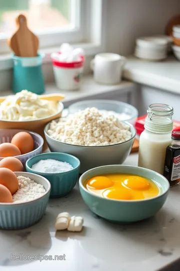 Love at First Bite: Vanilla Bean Sugar Cupcakes ingredients