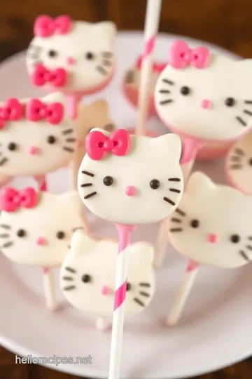 Hello Kitty Cake Pops presentation