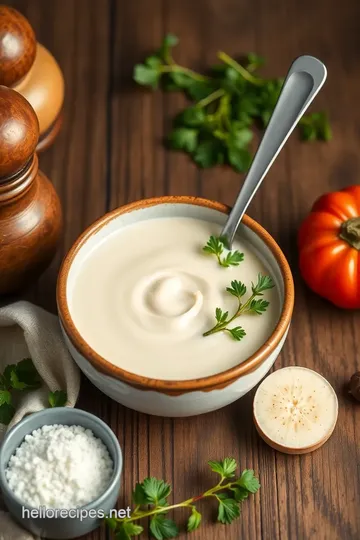 HelloFresh Cream Sauce Base Recipe ingredients