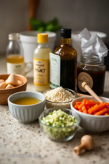 Miso Ginger Dressing: A Zesty Twist on a Classic ingredients
