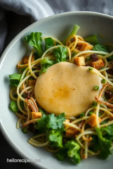 Miso Ginger Dressing: A Zesty Twist on a Classic presentation