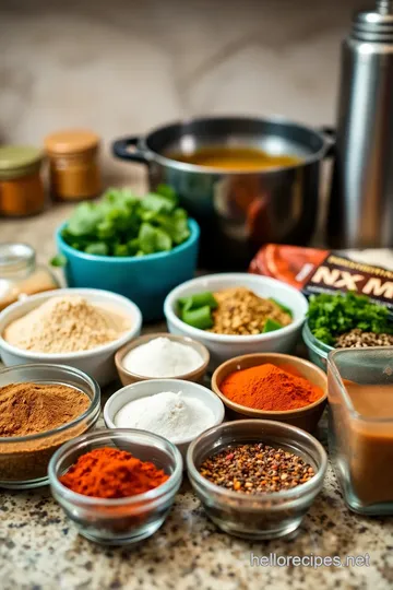 Southwest Seasoning Recipe ingredients