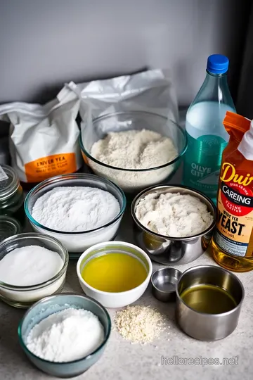 Perfect Homemade Pita Bread ingredients
