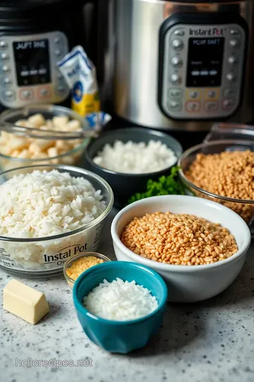 Perfect Instant Pot Rice: Fluffy and Foolproof Every Time! ingredients