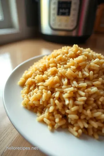 Perfectly Cooked Brown Rice in Your Instant Pot steps