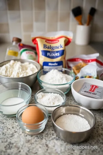 Perfectly Crusty Baguettes in a Baguette Pan ingredients