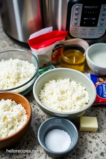 Perfectly Fluffy Rice in Your Instant Pot ingredients