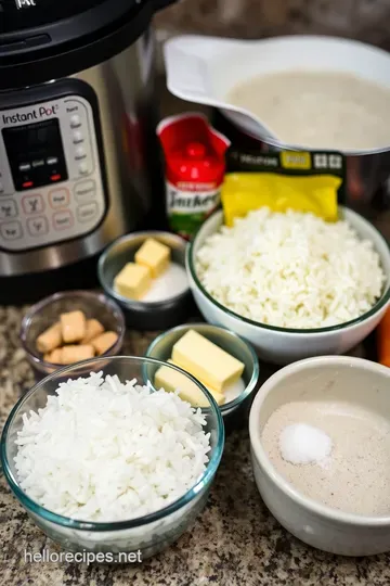 Perfectly Fluffy White Rice in the Instant Pot ingredients