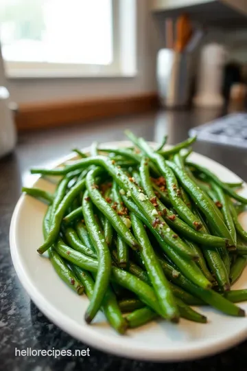 Perfectly Oven-Roasted Green Beans: A Simple Side Delight steps